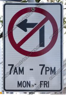 Photo Texture of Prohibition Traffic Sign